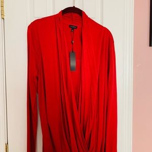 NWT Talbots draped blouse